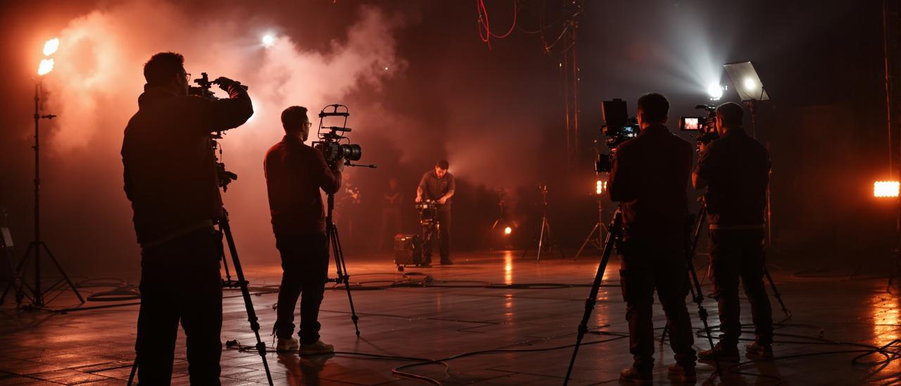 51短视频拍摄现场